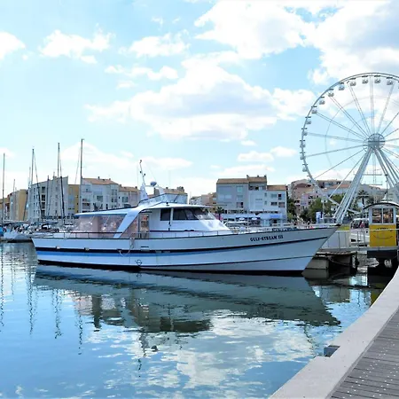 T2 Renove, 4 Couchages, Vue Port, Cap D'agde - Fr-1-249-446 Appartement